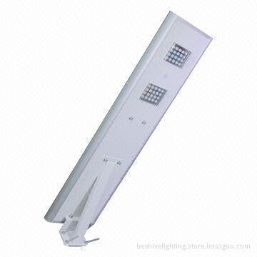 All-in-one Solar Streetlight, 40W Power/Integrated/-30 to 70゜C Working Temperature/Easy-to-install